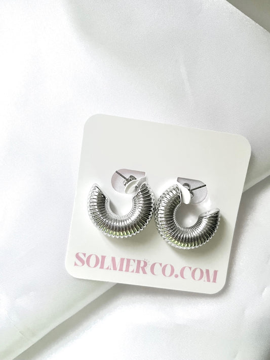 Small Chunk Vines Hoops