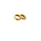 18k Gem Hoops