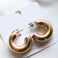 Gold Cuff Hoops