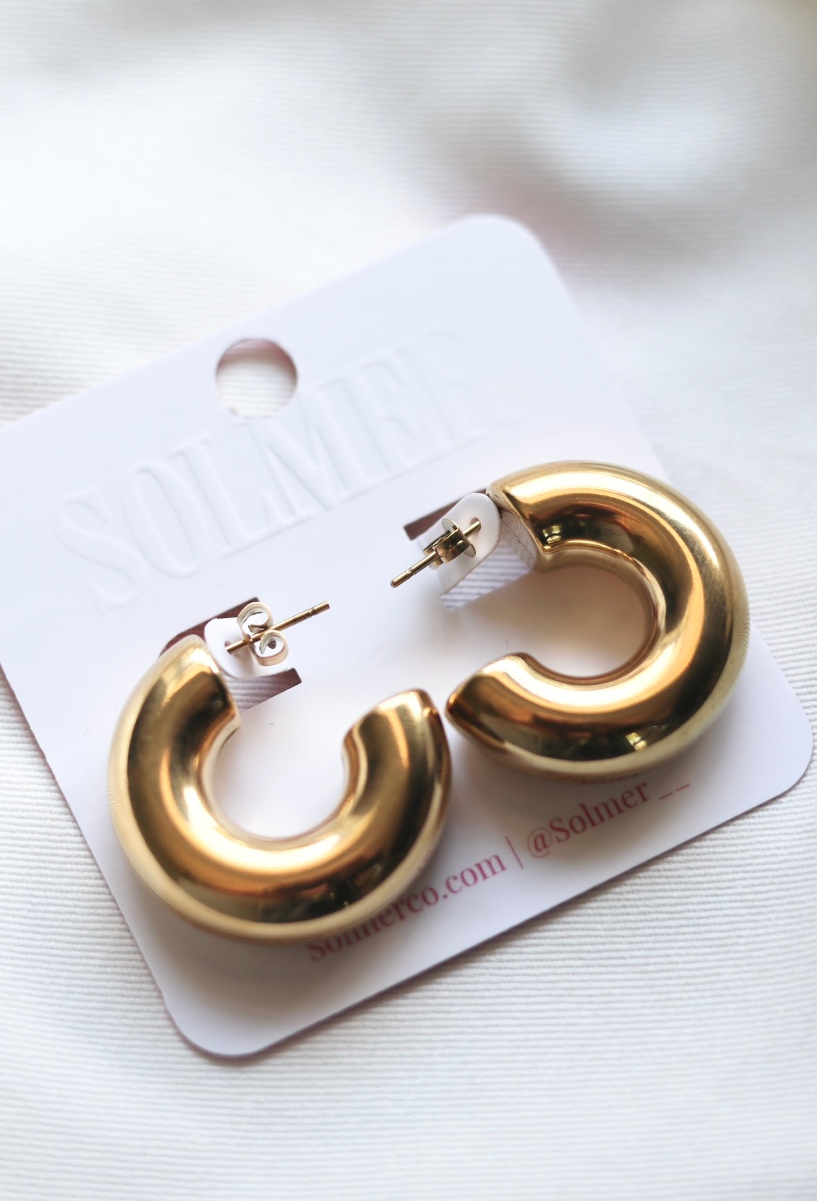 Gold Cuff Hoops