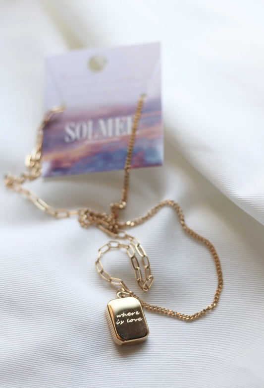 Where Is Love Necklace