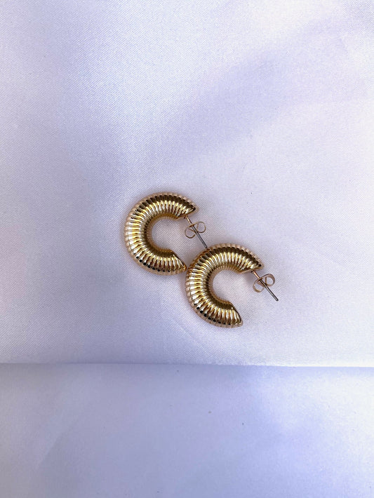 Small Chunk Vines Hoops