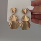 Fan Drop Earrings