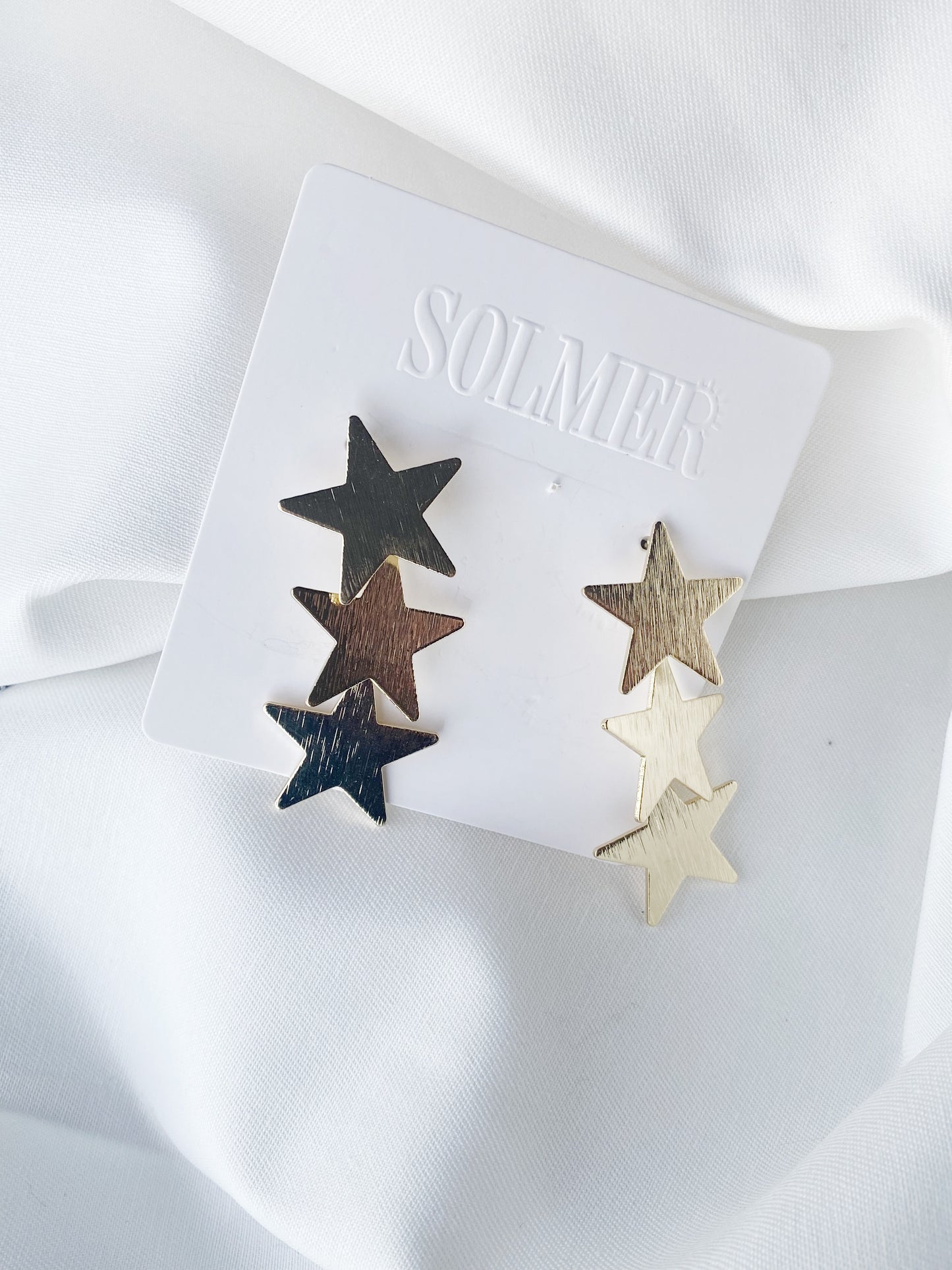 Star Dangle Earrings